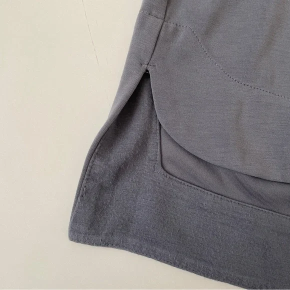 Athleta Seasoft Crewneck Sweatshirt in COSMOS gray blue, Size XS - Picture 10 of 16